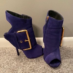 Giuseppe Zanotti peep toe booties